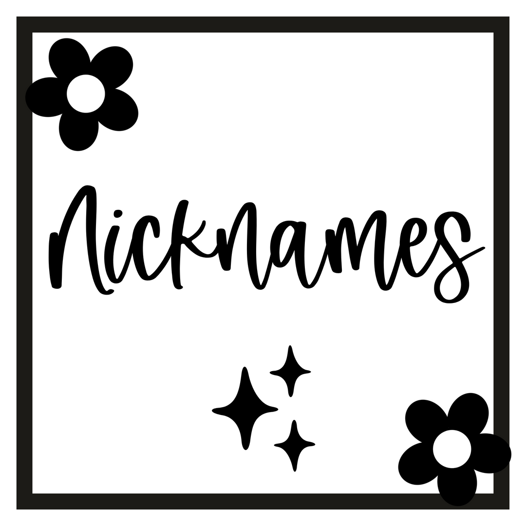 Nicknames