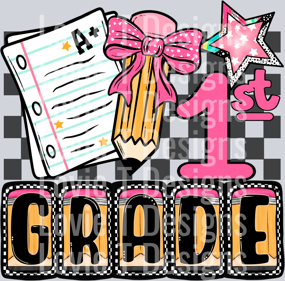 1st grade Checkered Collection