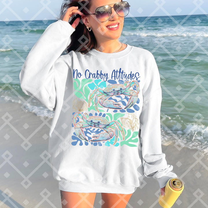 NO CRABBY ATTITUDES