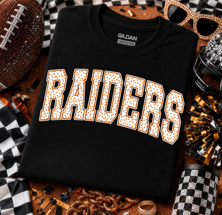 POLKA DOT RAIDERS ORANGE