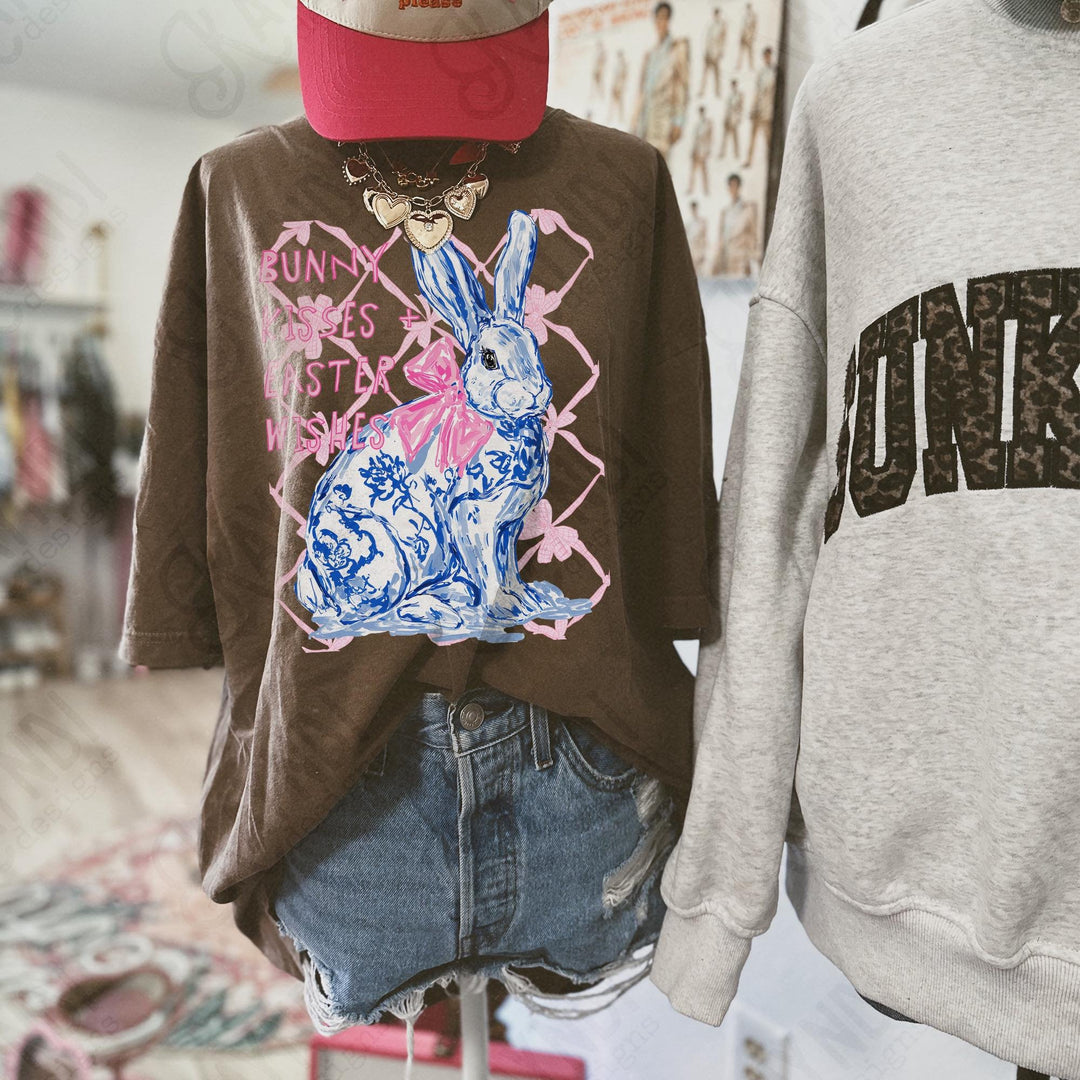 BUNNY KISSES EASTER WISHES