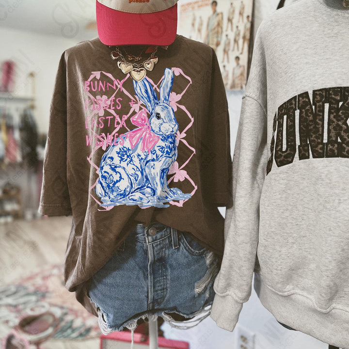 BUNNY KISSES EASTER WISHES