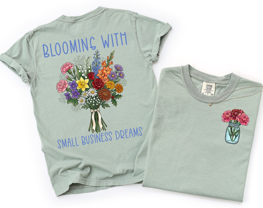 BLOOMING WITH SMALL BUSINESS DREAMS + OPTIONAL POCKET