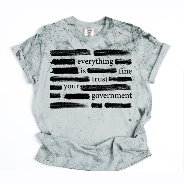 Trust Government Black – DTF Transfer