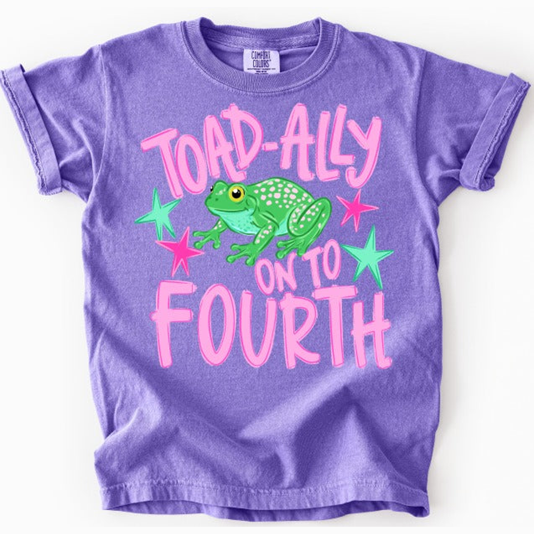 Toadally Fourth Girl – DTF Transfer