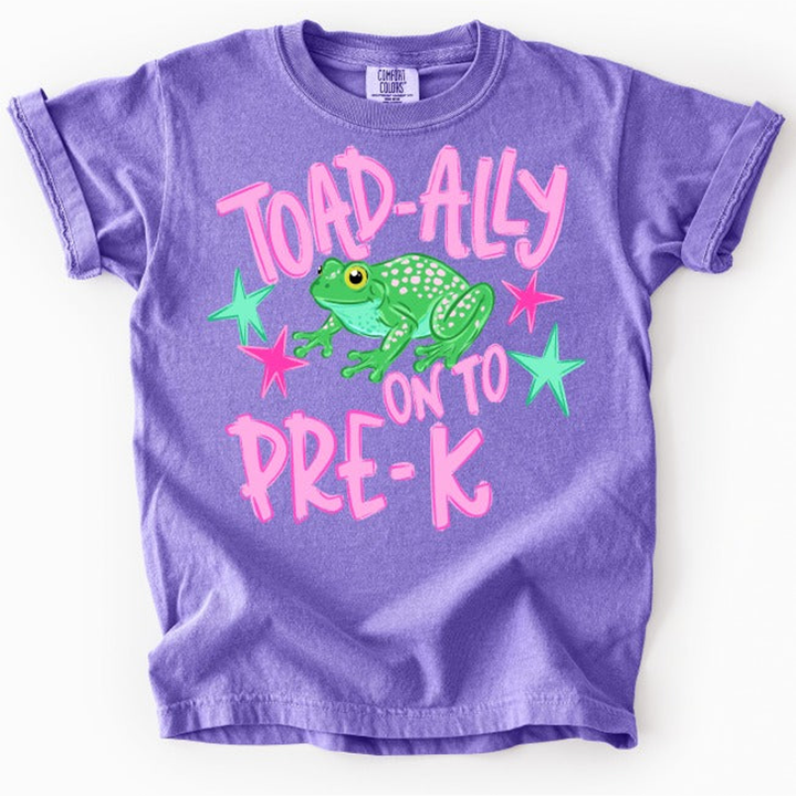Toadally Pre-K Girl – DTF Transfer