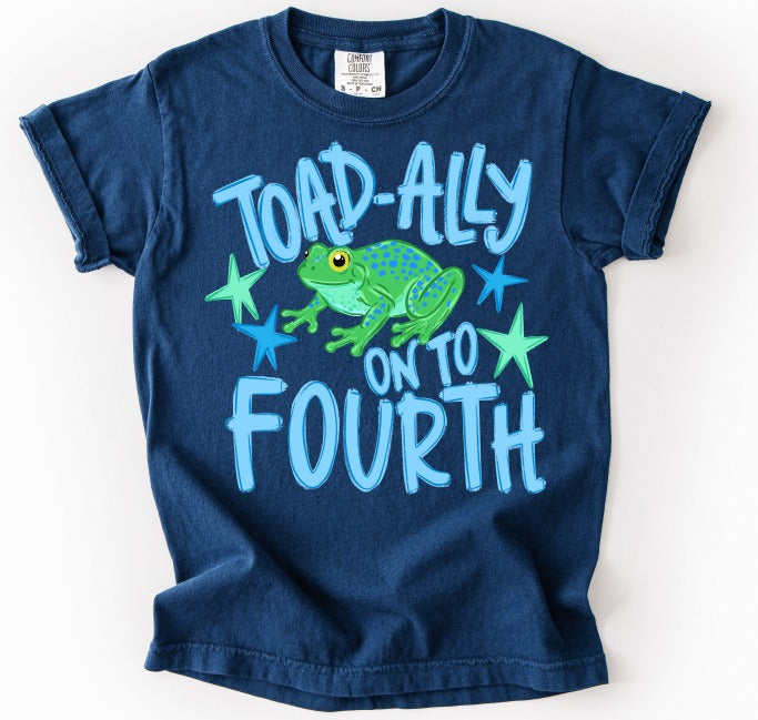 Toadally Fourth Boy DTF transfer design