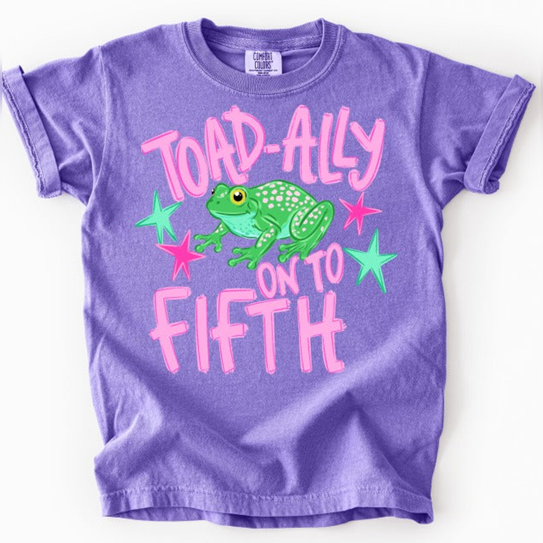 Toadally Fifth Girl – DTF Transfer