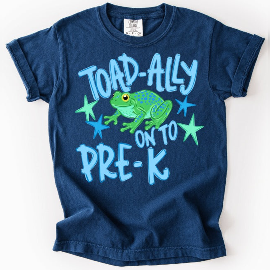 Toadally Pre-K Boy – DTF Transfer