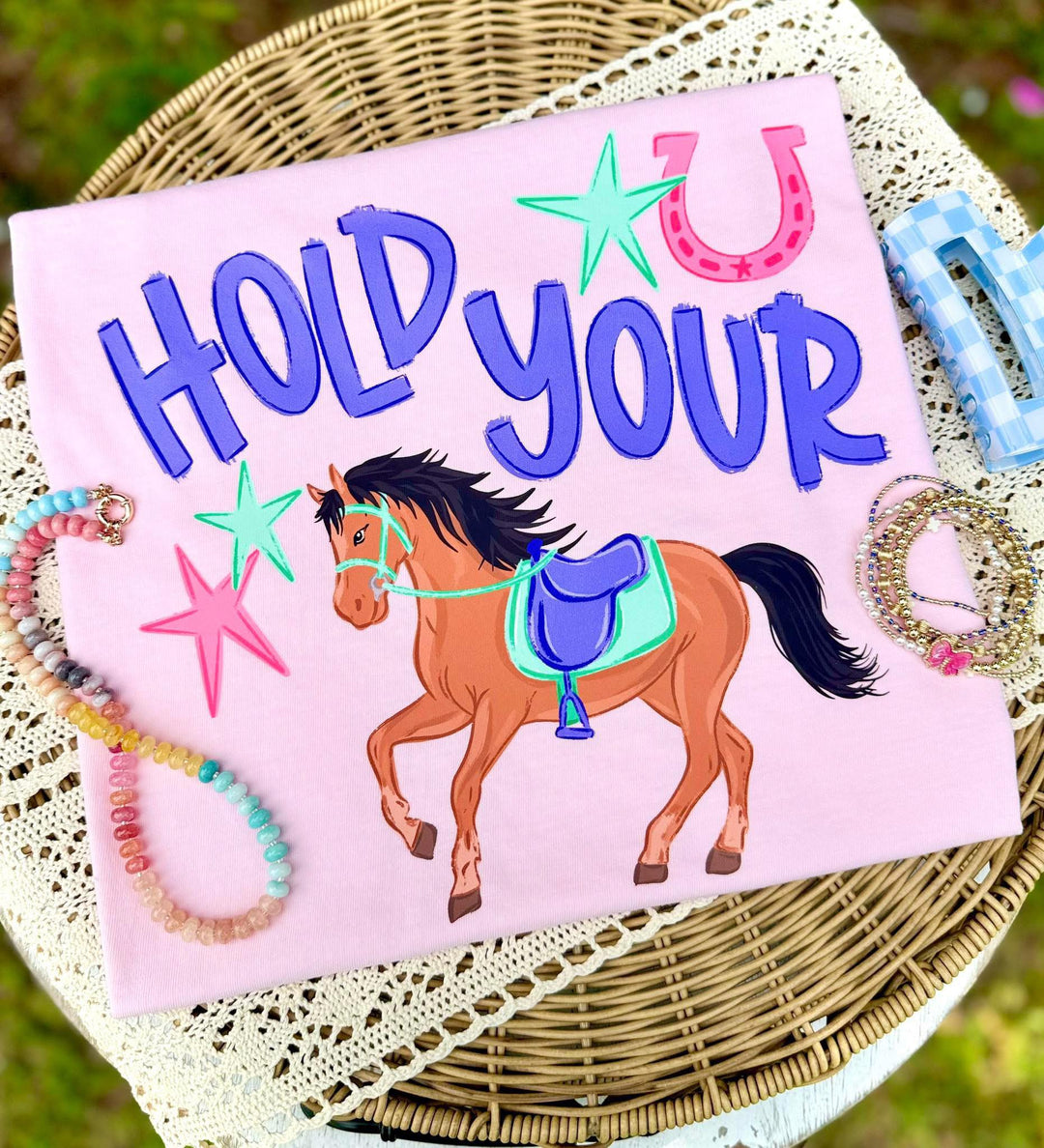 HOLD YOUR HORSES PURPLE