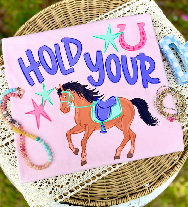 HOLD YOUR HORSES PURPLE