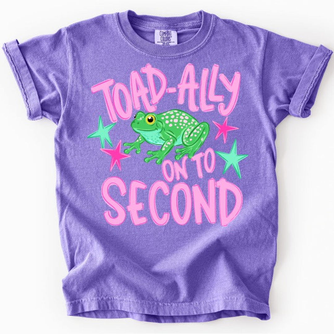 Toadally Second Girl – DTF Transfer
