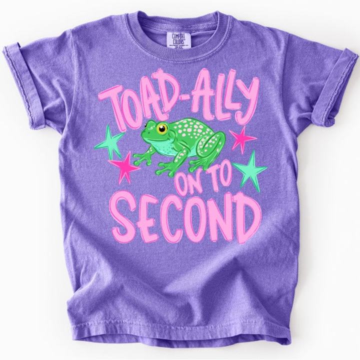 Toadally Second Girl – DTF Transfer