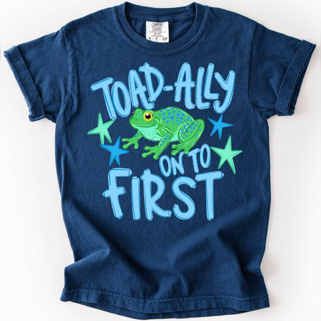 Toadally First Boy – DTF Transfer