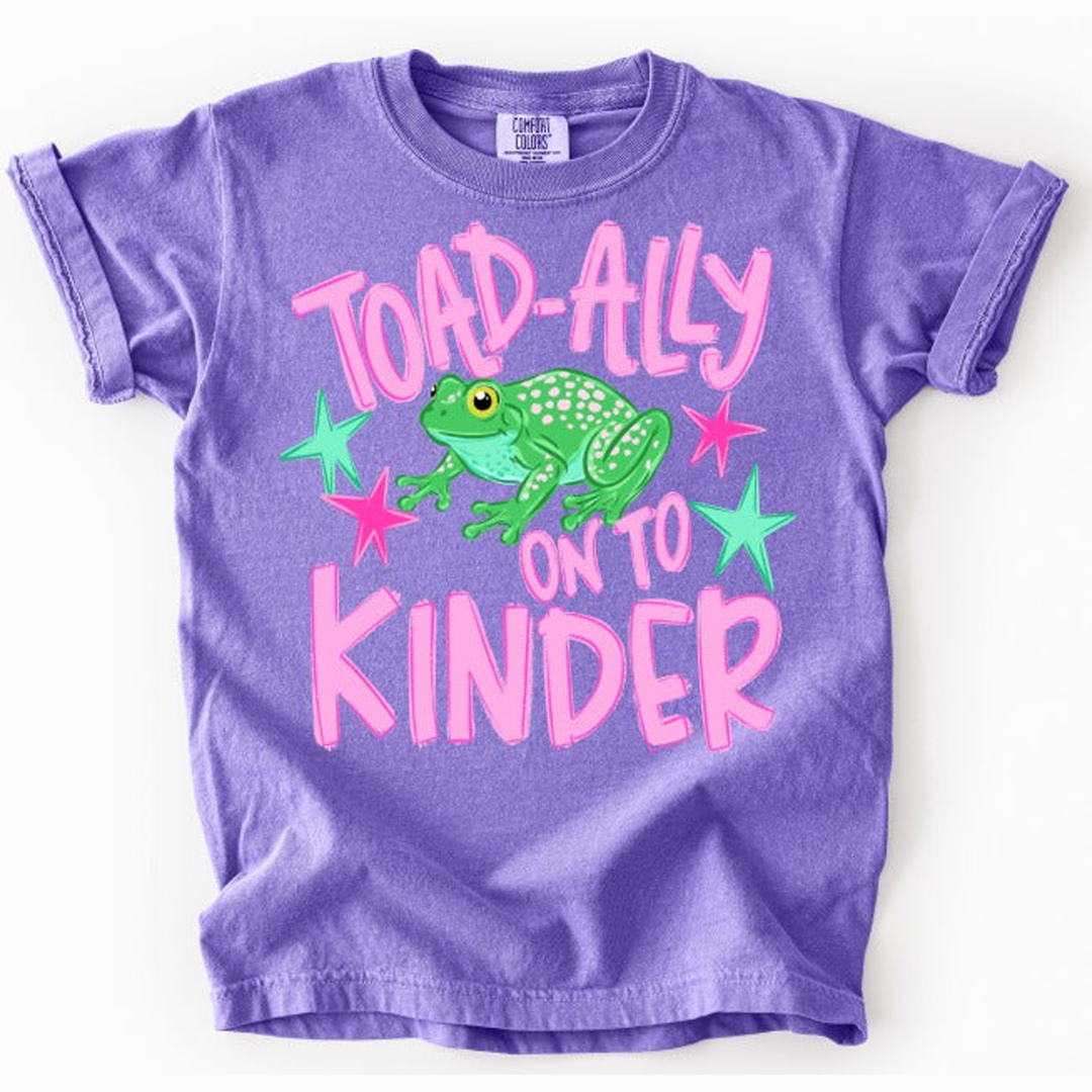 Toadally Kinder Girl – DTF Transfer