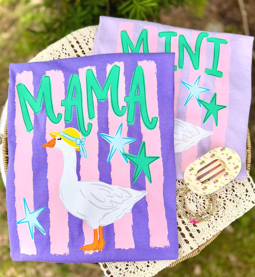 Mama Goose DTF transfer design