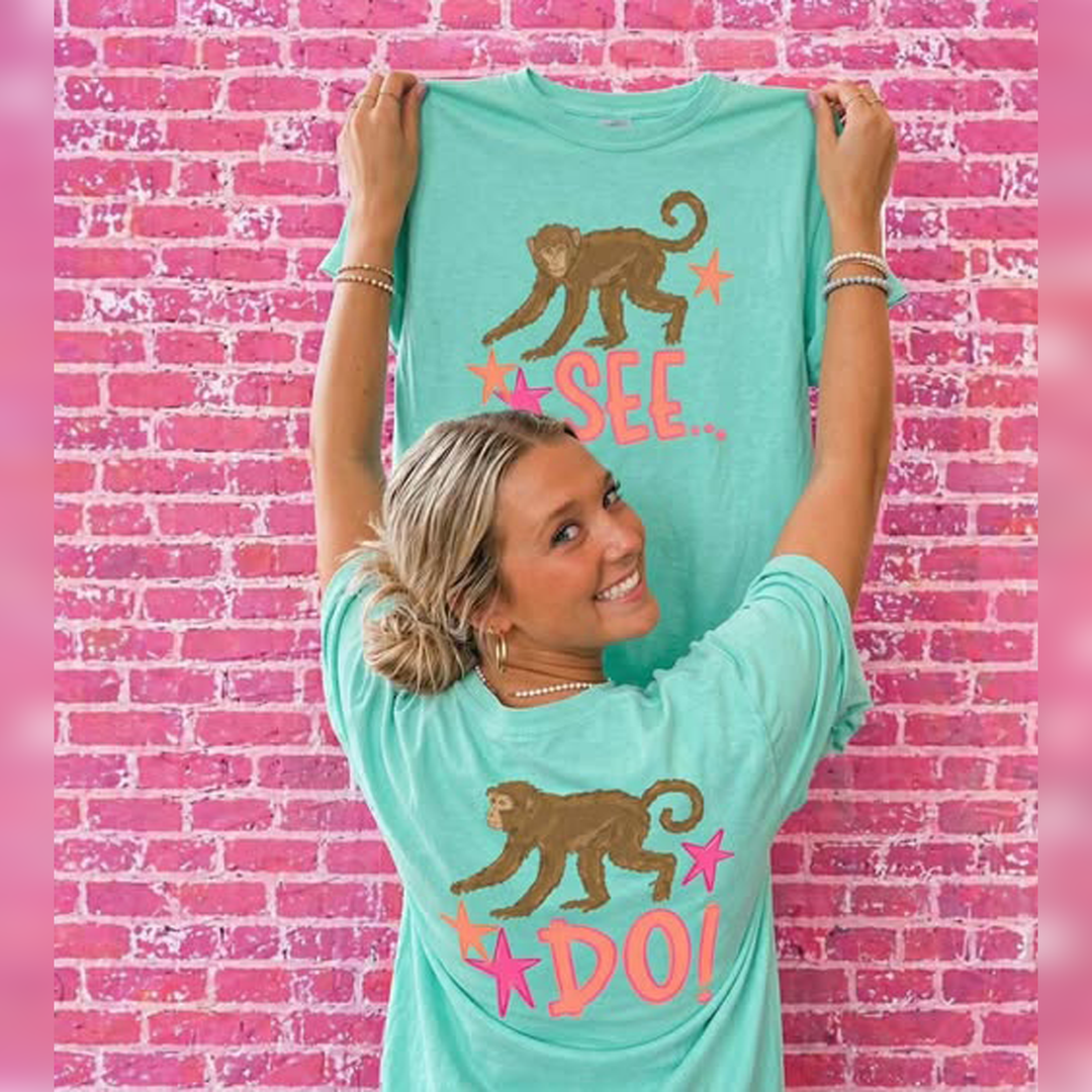 Monkey Do Girl – DTF Transfer