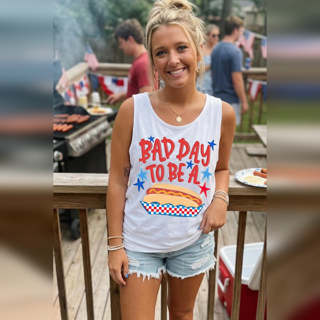 Bad Day to Be a Hot Dog – DTF Transfer – product image