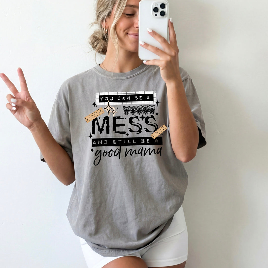 HOT MESS GOOD MAMA BLACK