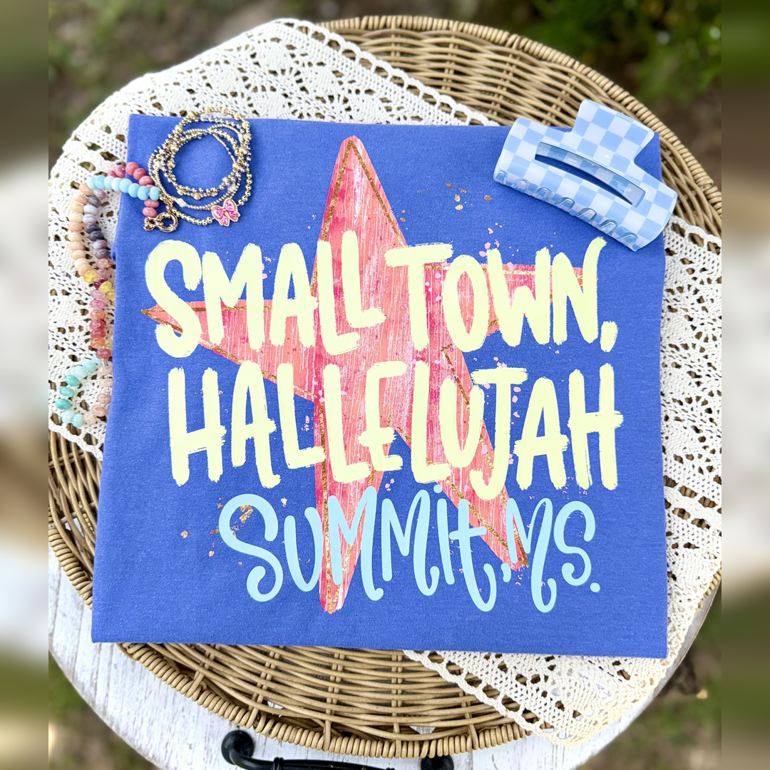 Smalltown Hallelujah – DTF Transfer