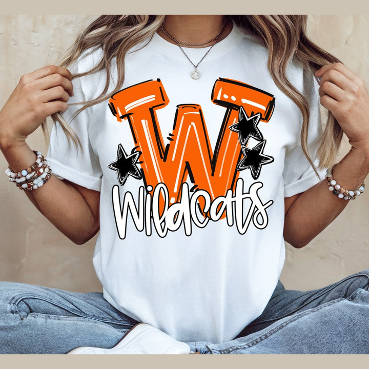 Hype Squad Team Colors Mascot Initial – DTF Transfer – product image