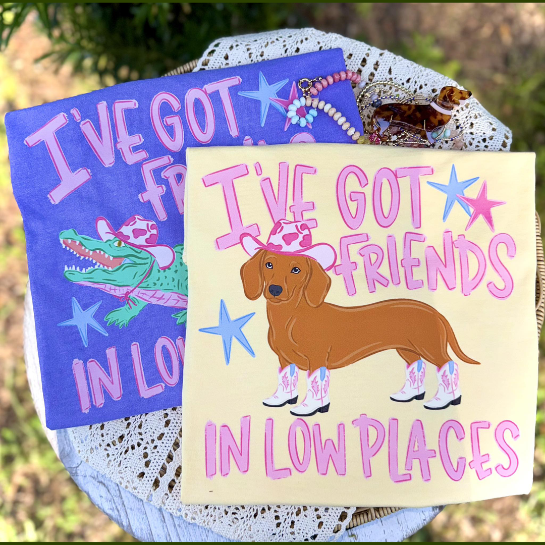 Friends in Low Places Weenie – DTF Transfer – product image