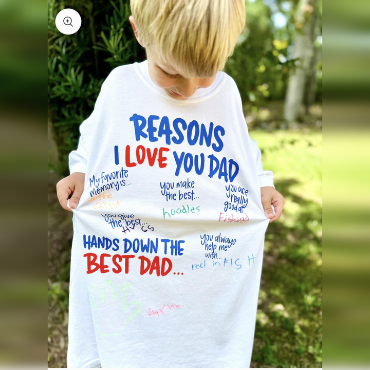 Reasons I Love Dad – DTF Transfer