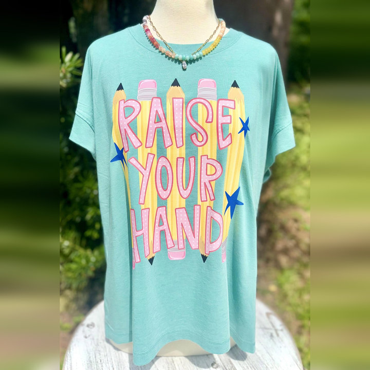Raise Your Hand – DTF Transfer