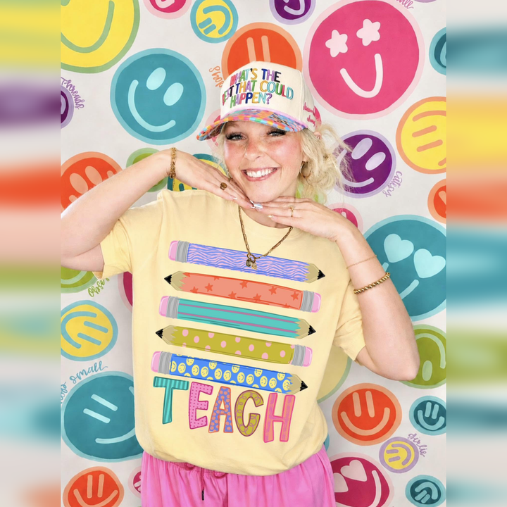 Teach Pencils – DTF Transfer