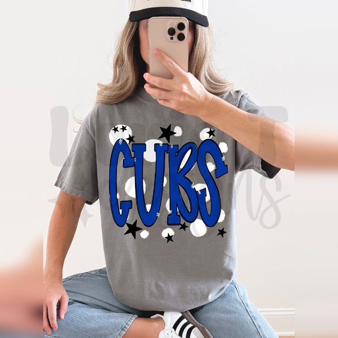 Circle Circle Dot Dot - Customizable – DTF Transfer – product image