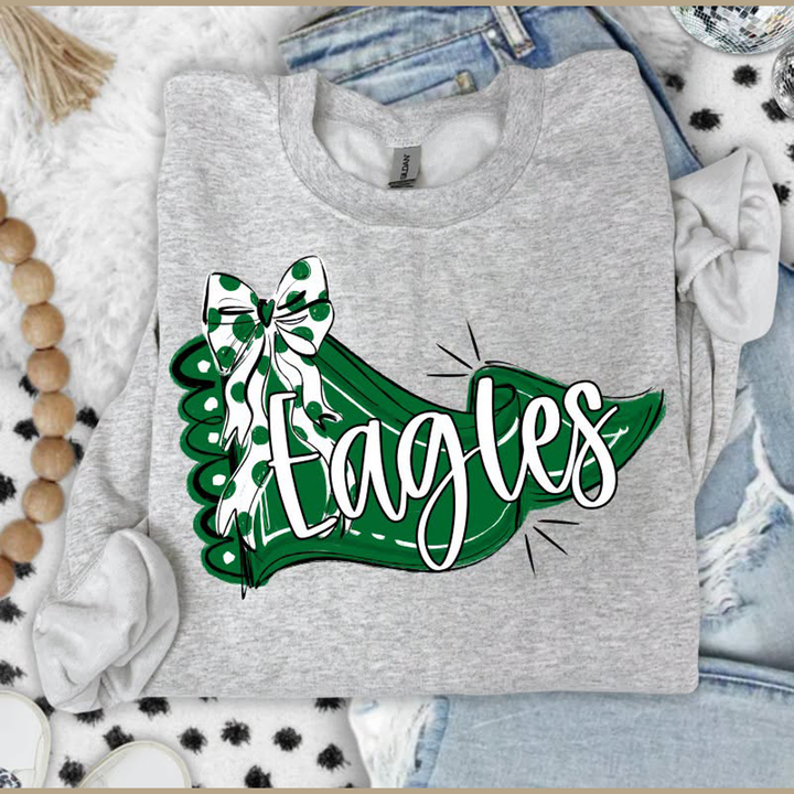 Preppy Mascot Pennant - Customizable – DTF Transfer