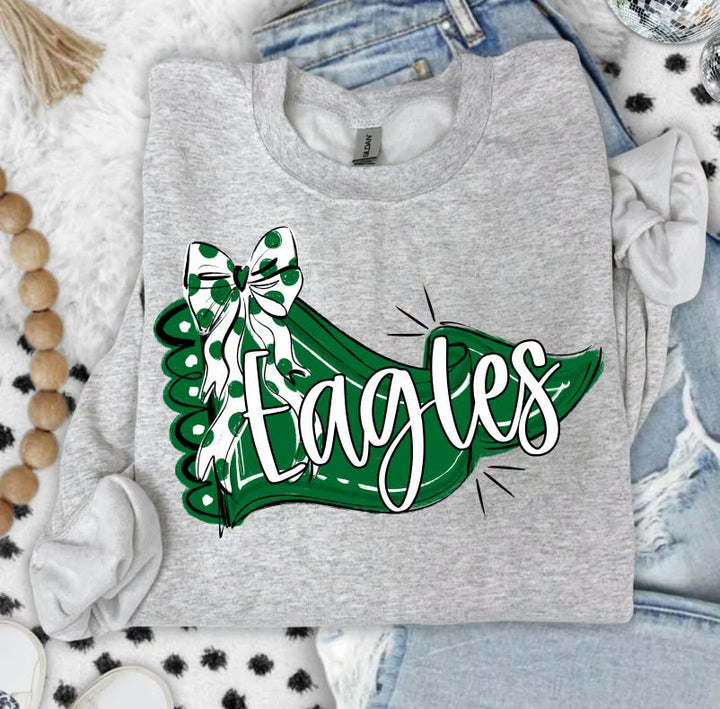 Preppy Mascot Pennant - Customizable DTF transfer design