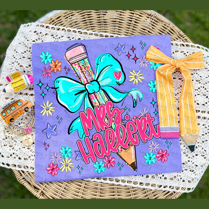 Scribble Brights Pencil - Customizable – DTF Transfer