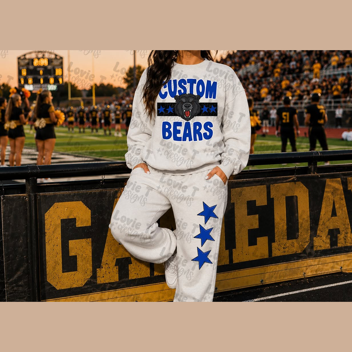 Mascot Stars - Customizable – DTF Transfer