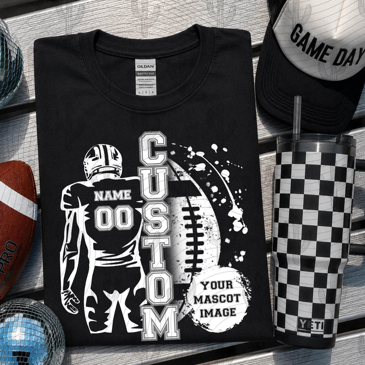 FOOTBALL PLAYER + MASCOT CUSTOM