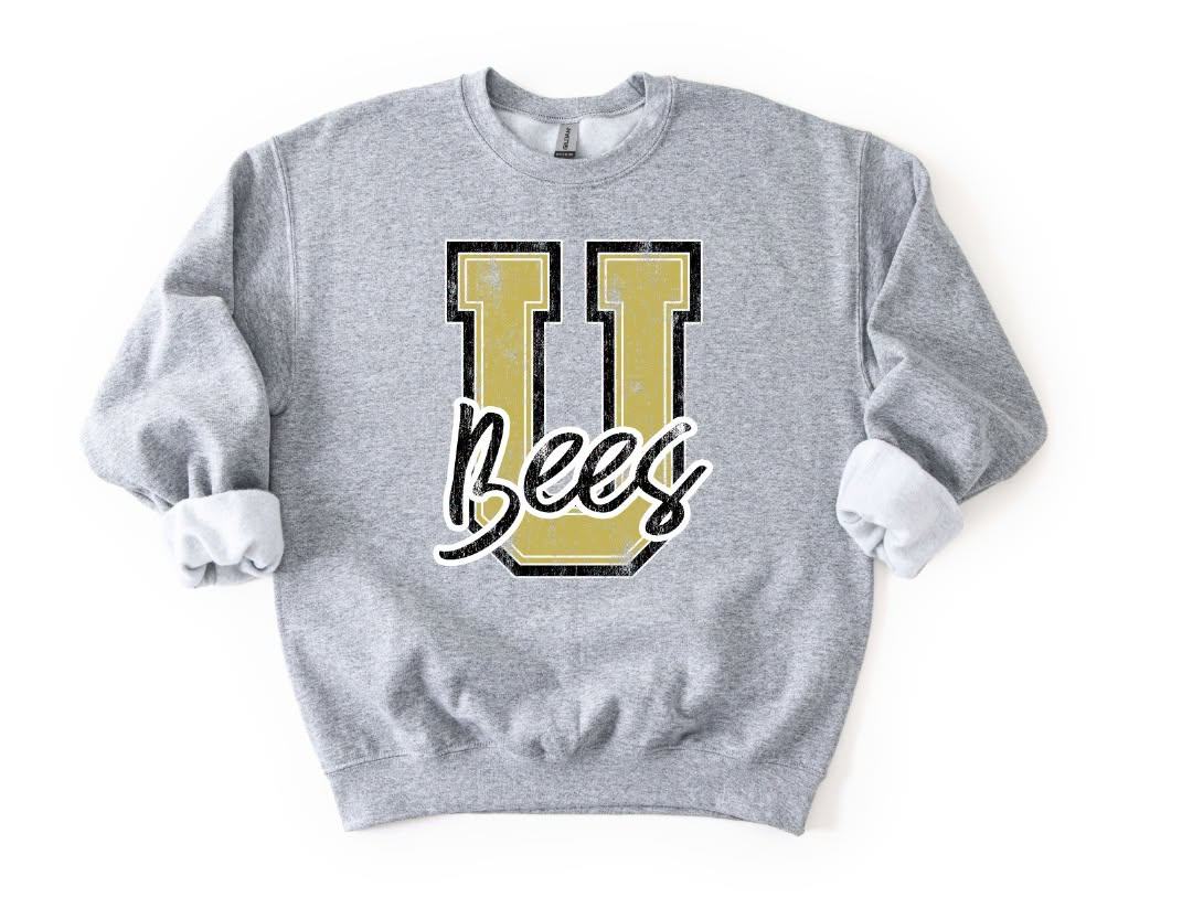 DISTRESSED VARSITY LETTER + SCRIPT FONT - CUSTOMIZABLE