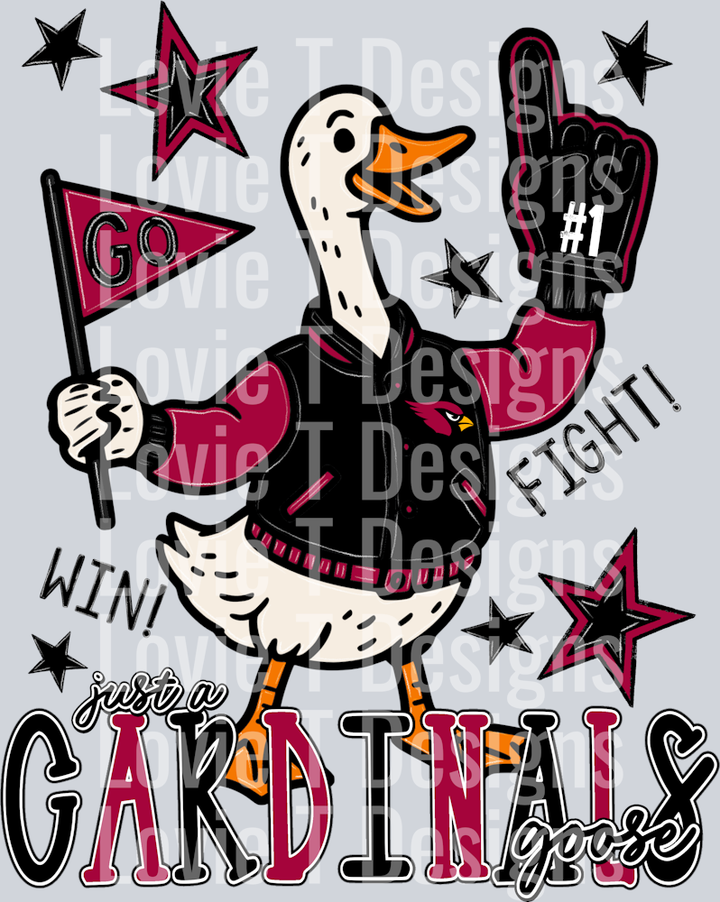 A_Cardinal_Goose