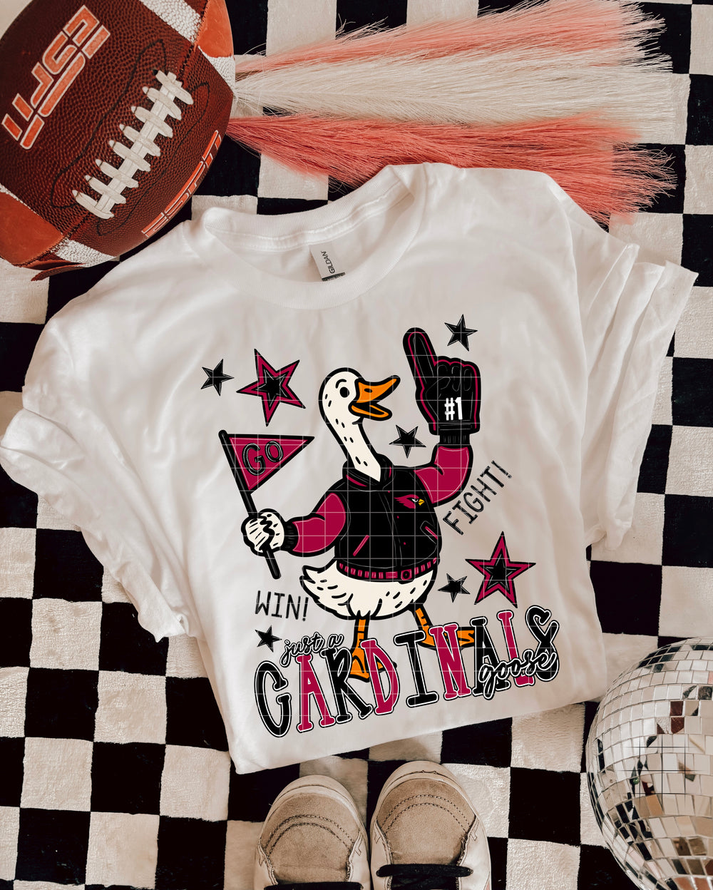 A Cardinal Goose DTF transfer design – image 1