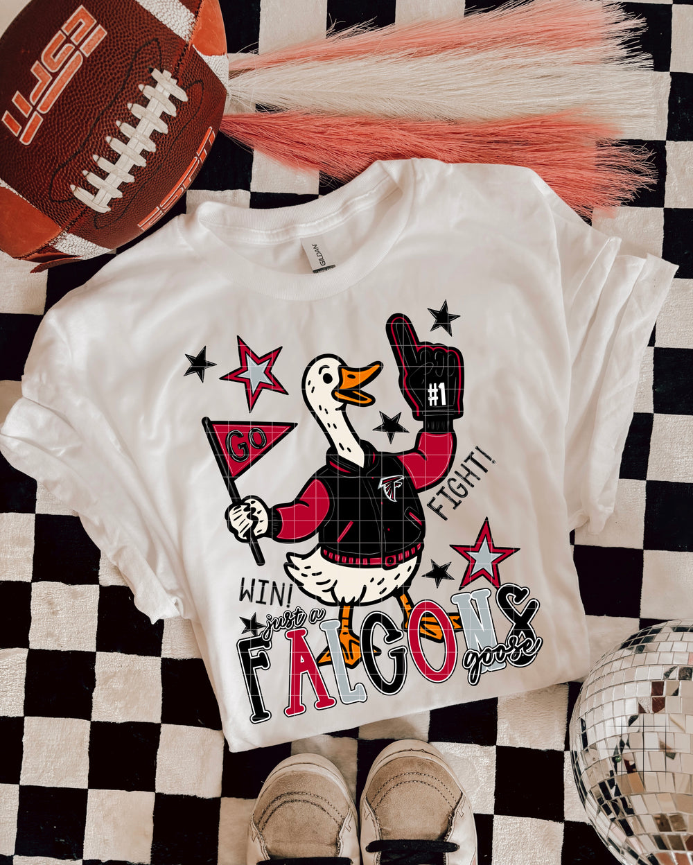 A Falcon Goose DTF transfer design – image 1