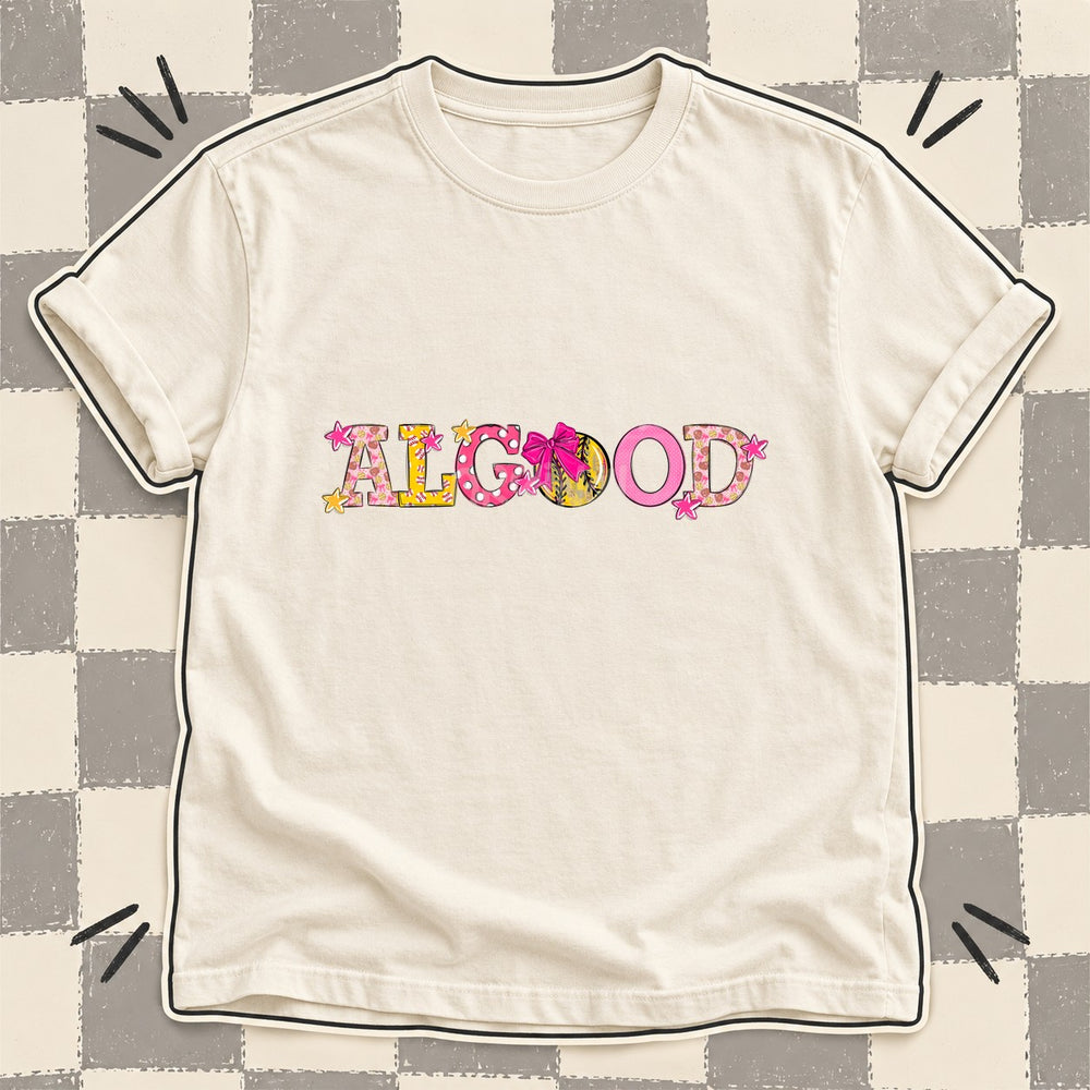 Algood Mixed Doodle Softball Mascots – Sweet Softball DTF transfer mockup