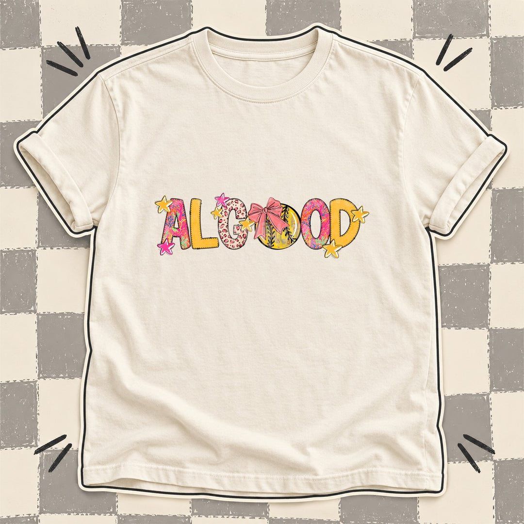 Algood Mixed Doodle Softball Mascots – Softball Brights DTF transfer mockup