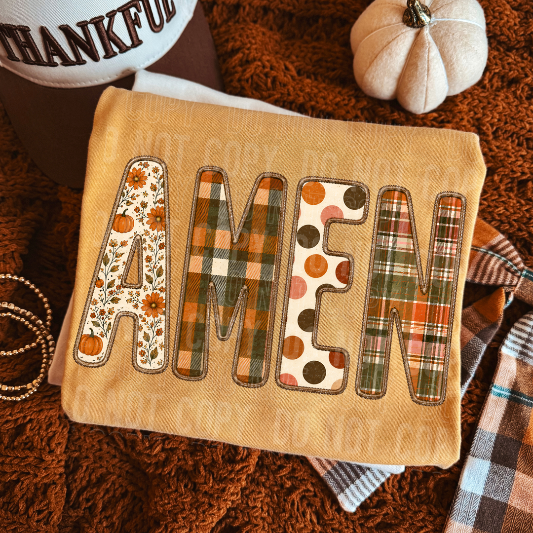 AMEN FALL mockup