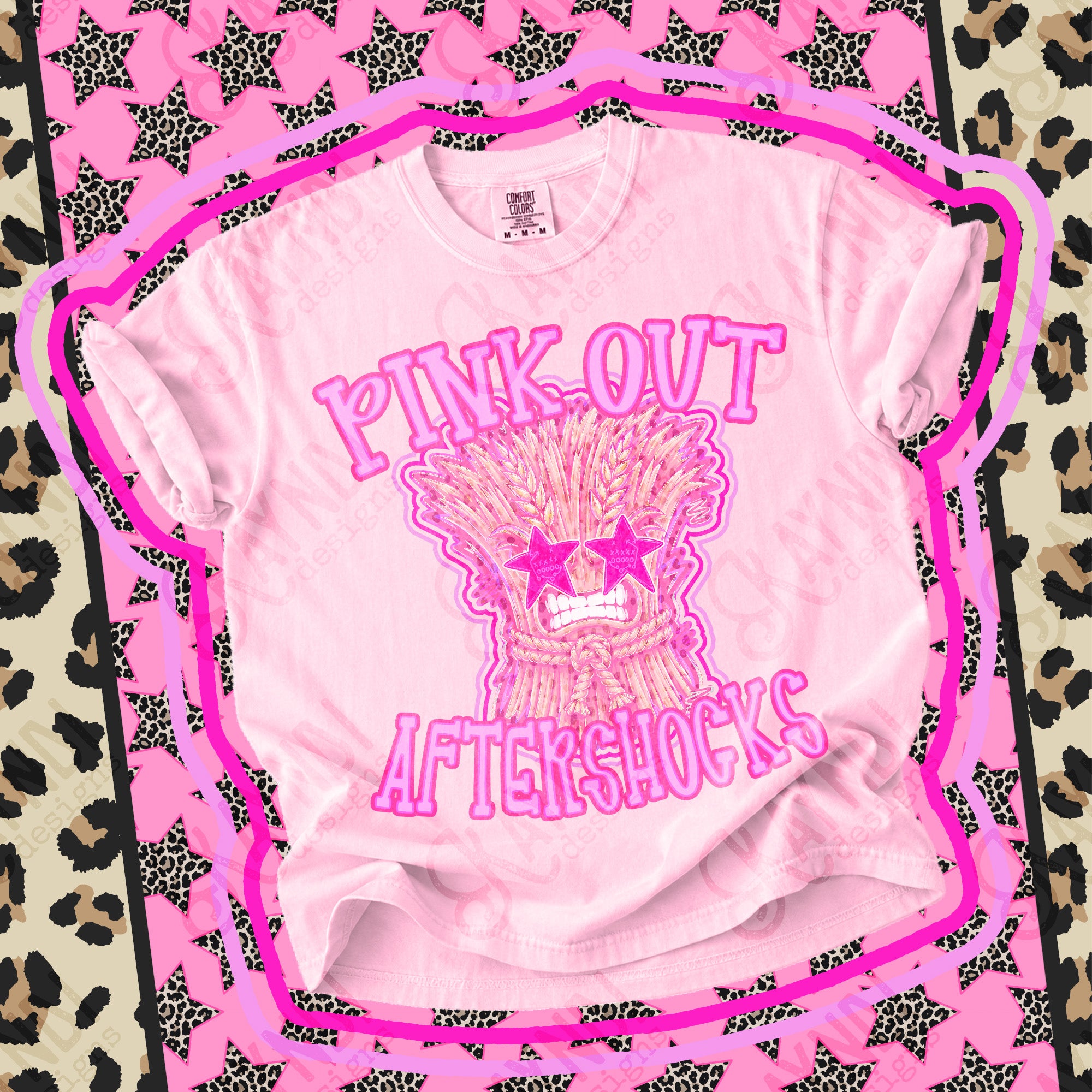Pink Out Mascots Aftershocks mockup