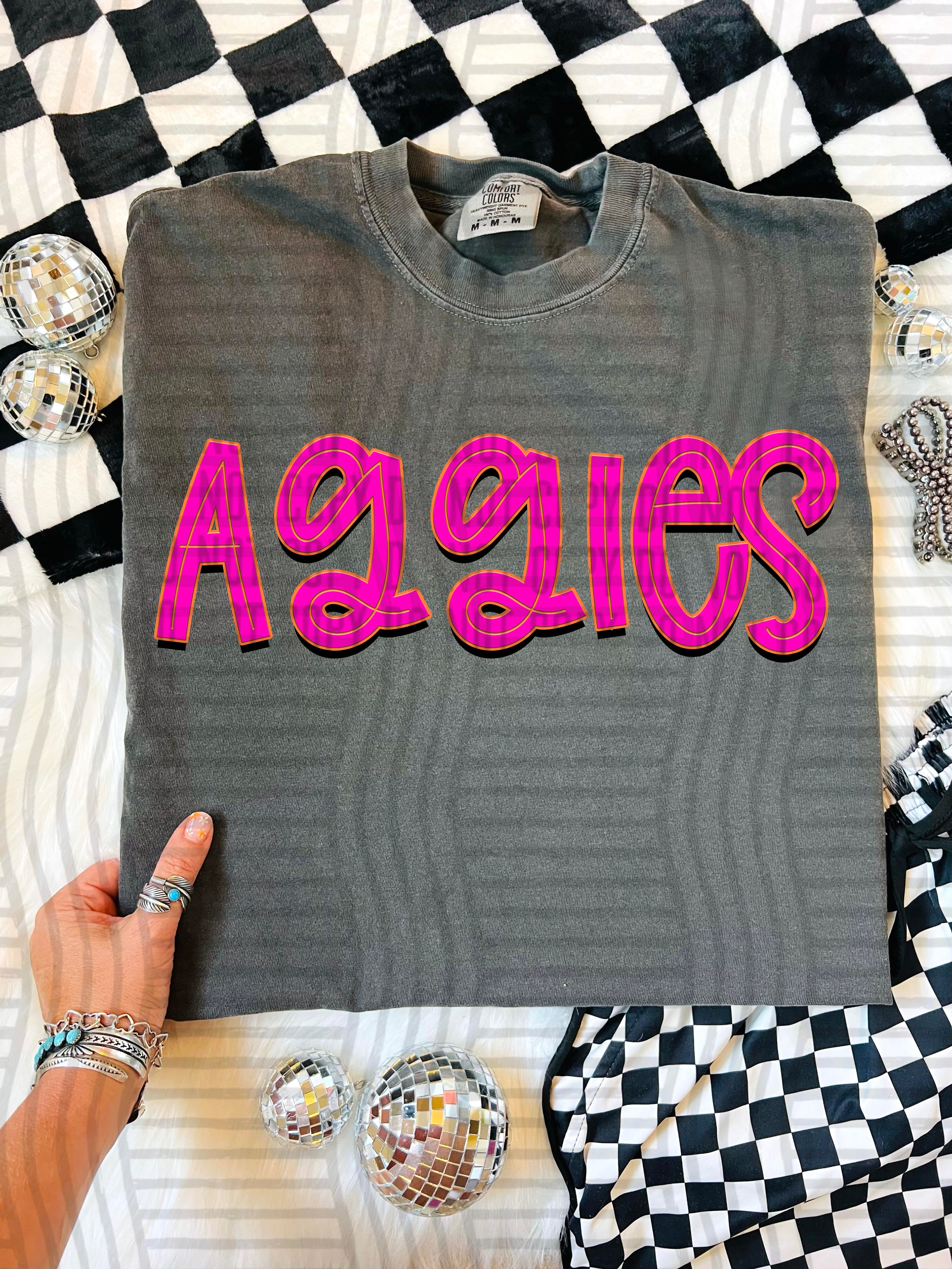 Pink Punch Aggies design