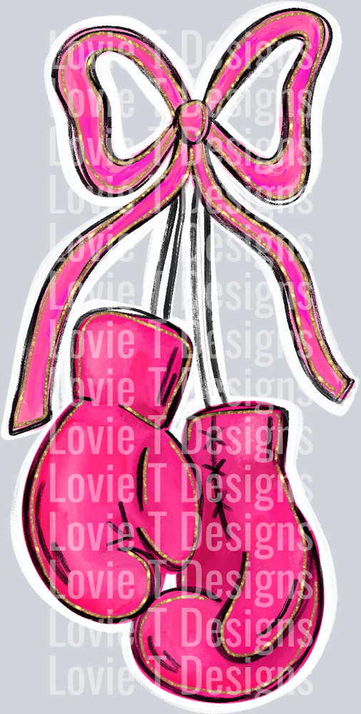 Alicia Ray Art BC boxing gloves front pocket