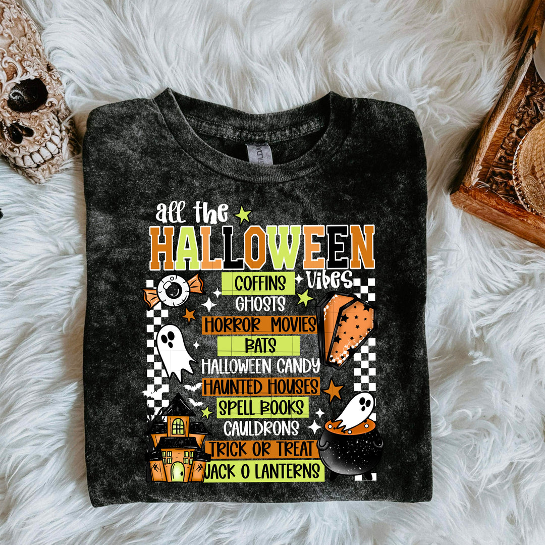 ALL THE HALLOWEEN THINGS WITH WHITE WORDS