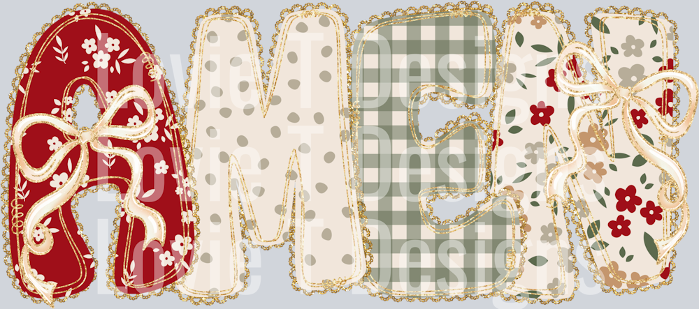 Amen Floral Christmas