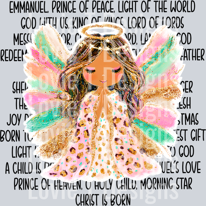 Angel of Christ Black