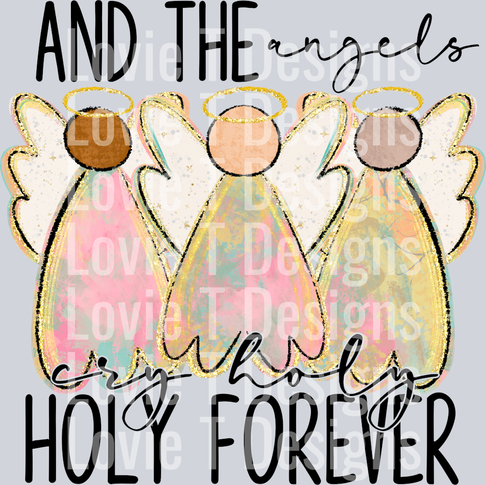 Angels Cry Holy Blk