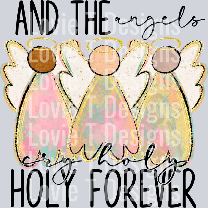 Angels Cry Holy Blk